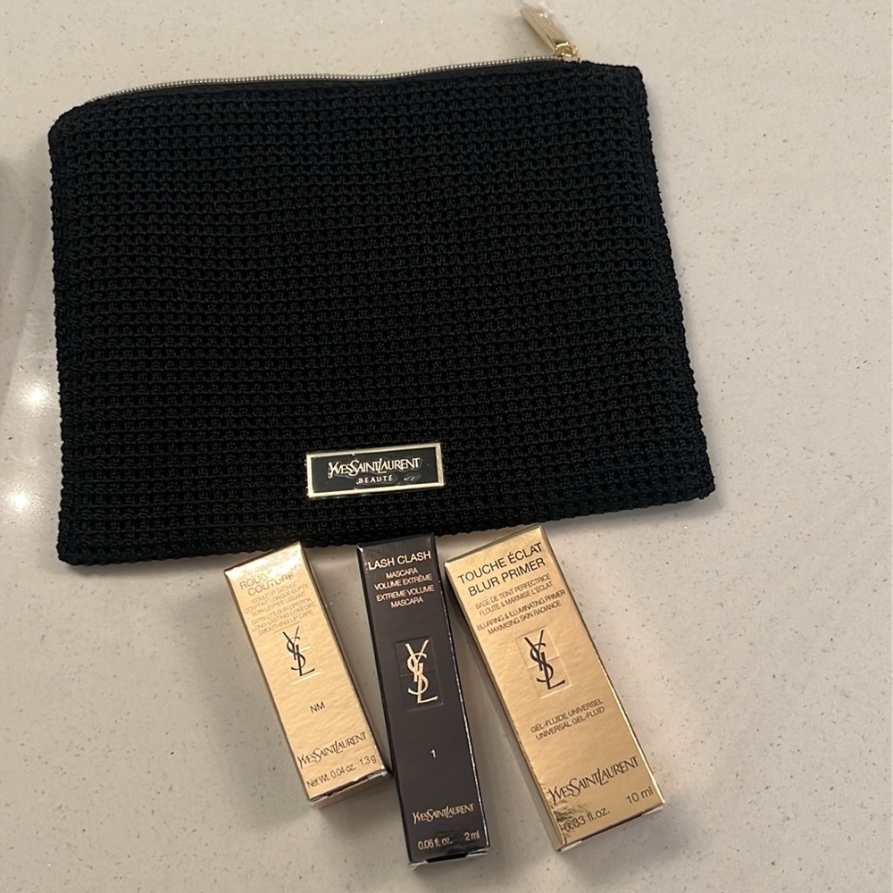 Yves Saint Laurent 4 pc Make-up Gift Set! New YSL GWP